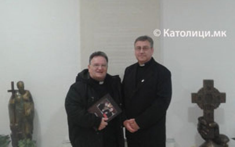 Бискупот Стојанов го прими ректорот на семинаријата „Редемпторис Матер“ во Сараево