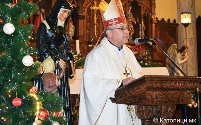 Бискупот Стојанов служеше свечена Миса во Битола