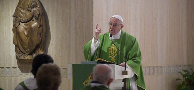 Папата: Во срцето се одигрува она „денес“ на нашиот живот