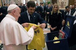 Папата ги прими фудбалерите на Виљареал
