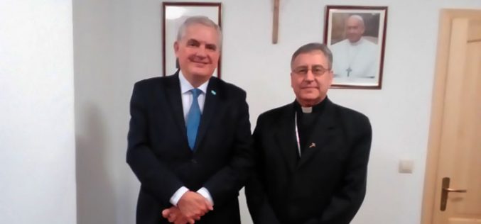 Бискупот Стојанов го прими амбасадорот на Аргентина