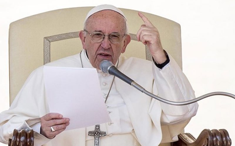Апел на папата Фрањо на Генералната аудиенција
