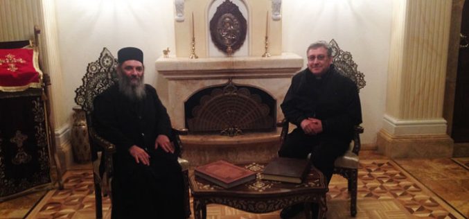 Бискупот Стојанов го посети Бигорскиот манастир