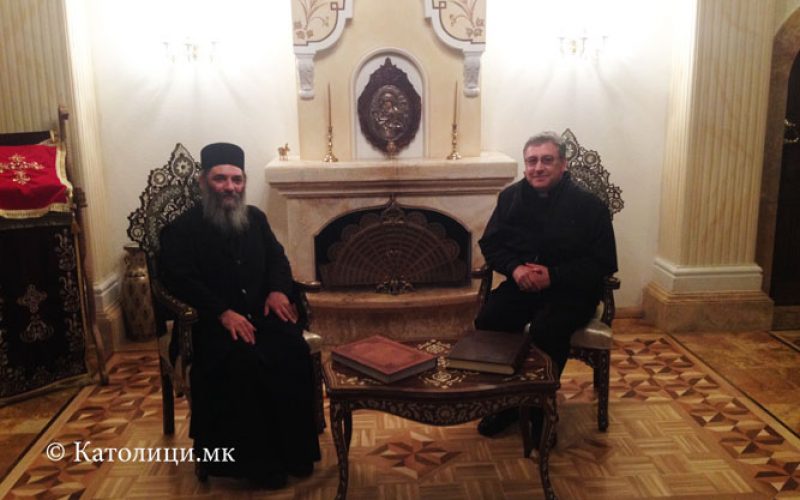 Бискупот Стојанов го посети Бигорскиот манастир
