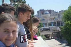 Младите од Свети Иван Крстител на поклонение во Скопје