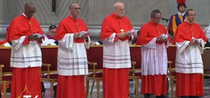 Папата до новите кардинали: Да ја гледаме реалноста