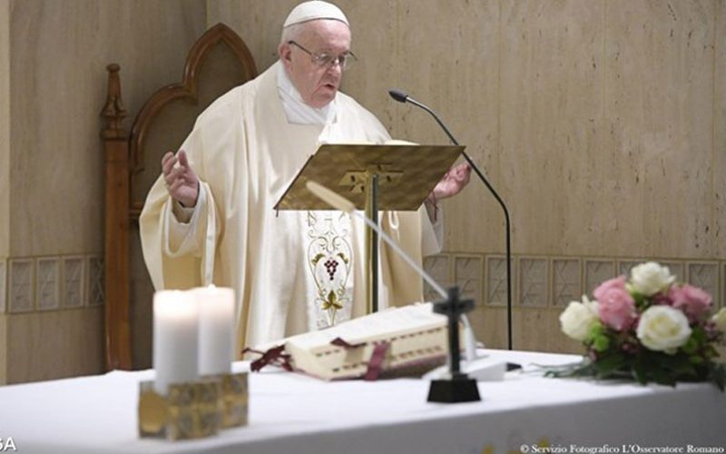 Папата: Да контемплираме за Богородица
