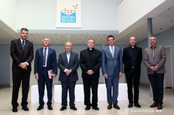 Бискупот Стојанов во посета на Хрватската матица за иселеници