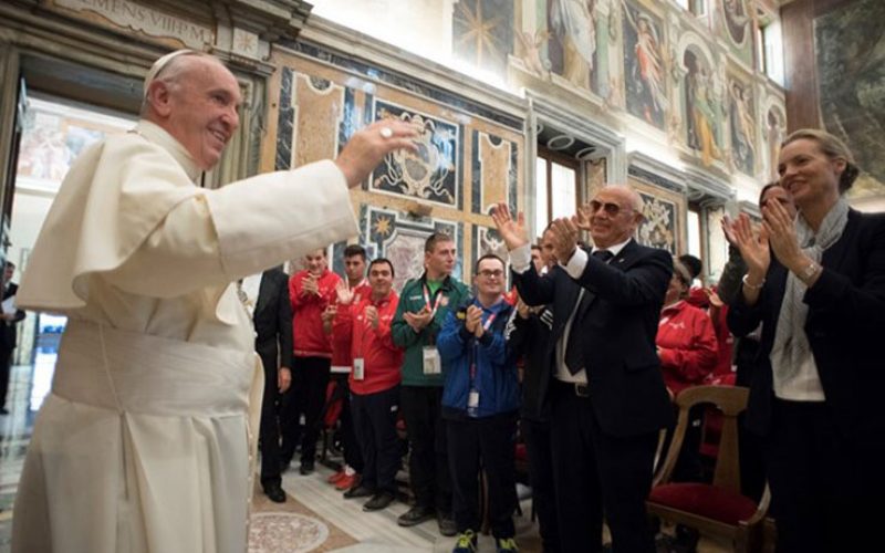Папата: Спортот нека биде можност за вклучување и надеж
