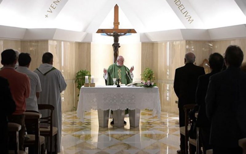 Папата: „Дали си навлегол во таинството на Исус Христос?“