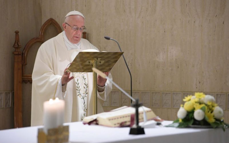 Папата: Кога Бог ќе даде некој дар, тој дар е неотповиклив