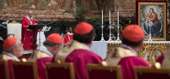 Кардиналскиот совет започна нова седница