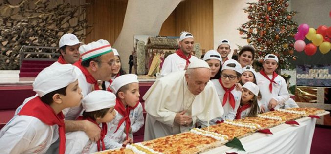 Папата го прослави својот 81 роденден
