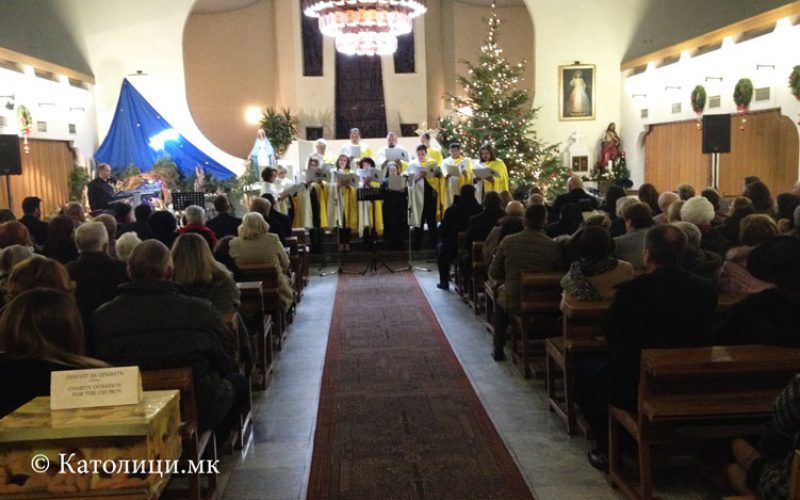 Божиќен концерт во Скопската катедрала