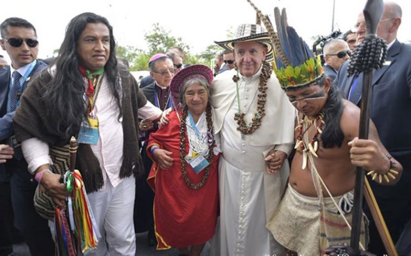 Папата Фрањо во срцето на Амазонија