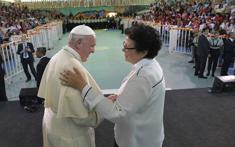 Папата во Чиле: Посета на женскиот затвор Сан Жоакин