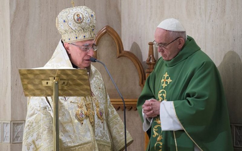 Папата и Антиохискиот патријарх се молат за прогонуваните христијани