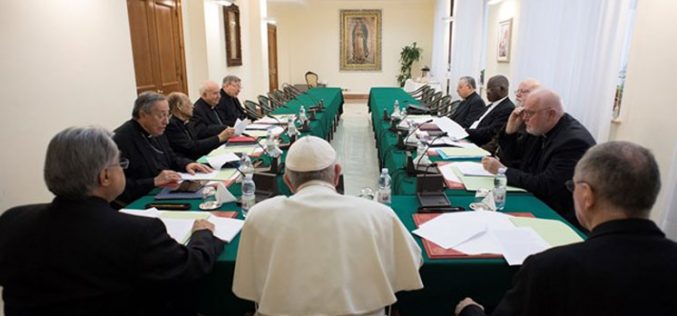Прв состанок на папата Фрањо со Кардиналскиот совет во 2018