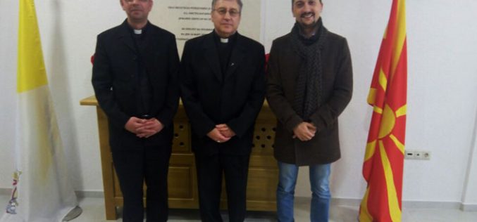 Бискупот Стојанов го прими претставникот од Светското семејство на Радио Марија