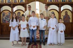 Прва Причест во парохијата „Свети Иван Крстител“ во Струмица