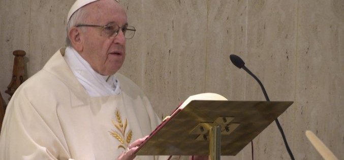 Папата: Кон оние кои бараат скандал –молчење и молитва
