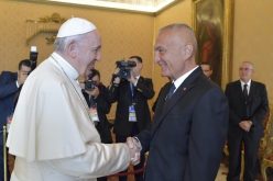 Папата Фрањо го прими во аудиенција претседателот на Албанија