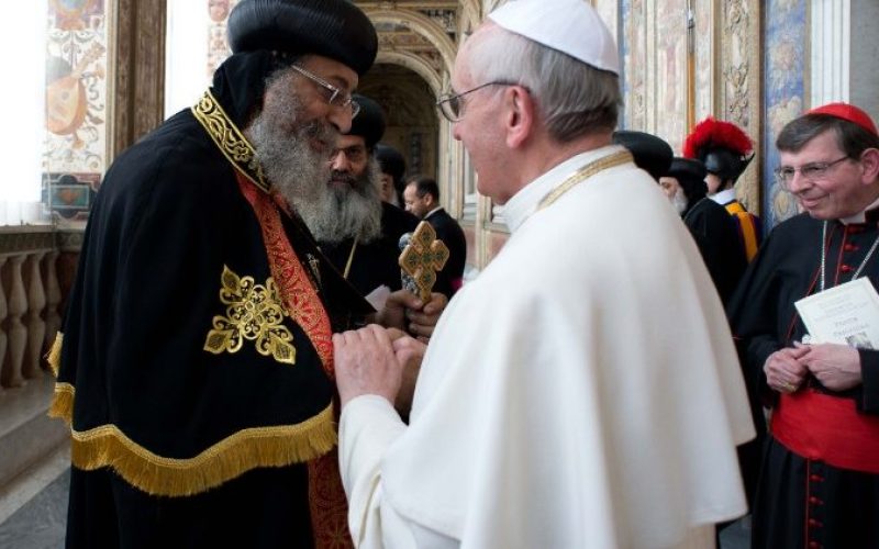 Папата упати видео порака до Коптската православна црква