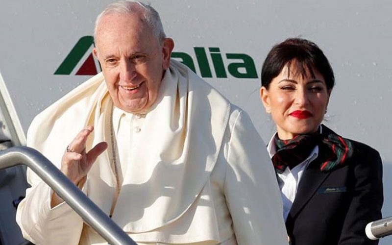 Папата пристигна во Панама