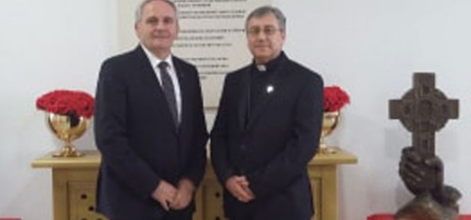 Бискуп Стојанов се сретна со Н.Е. господин Џерџ Дедај