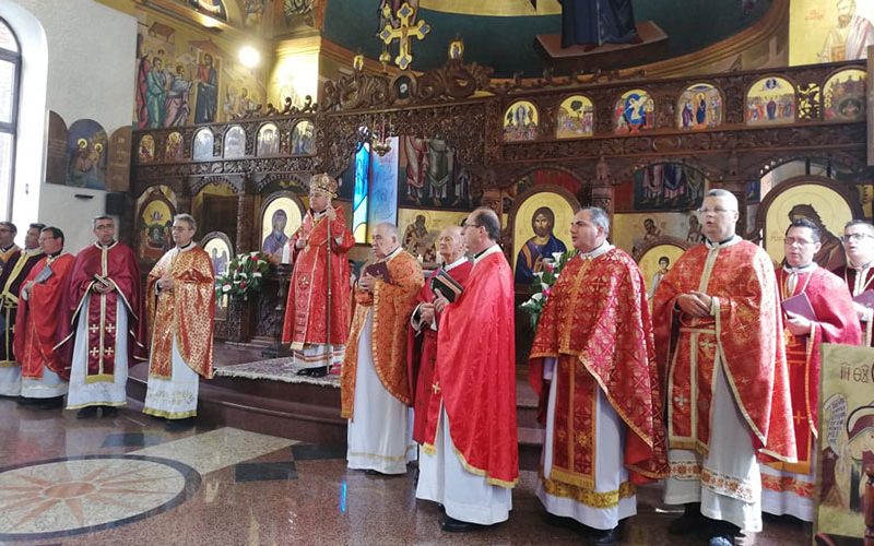 Бискупот Стојанов на Велики Четврток служеше света Литургија во Струмица
