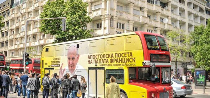 Скопје со радост го очекува доаѓањето на папата Фрањо