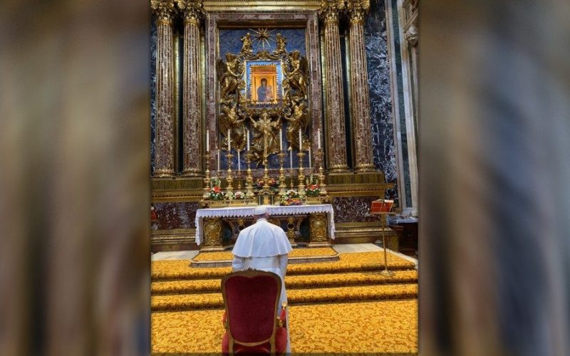 Патувањето во Романија Папата го довери на Богородица
