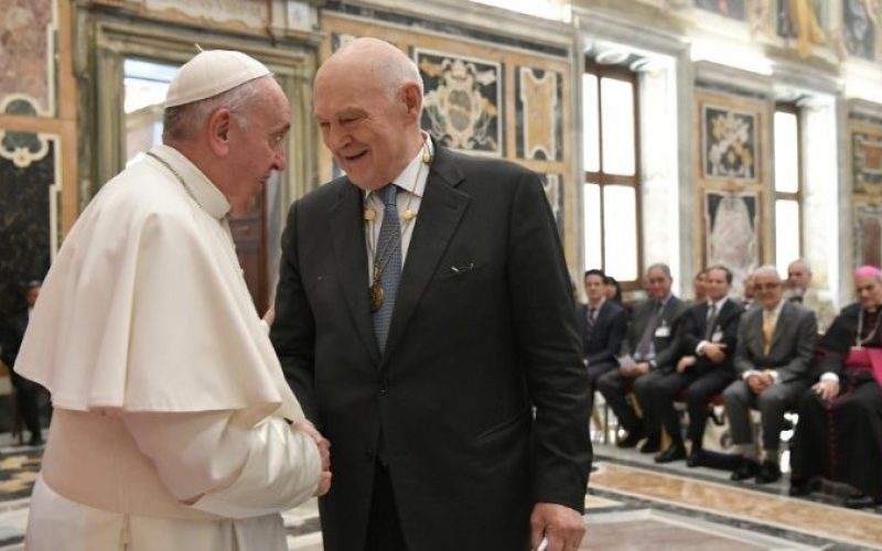Папата Фрањо на средба со американските судии