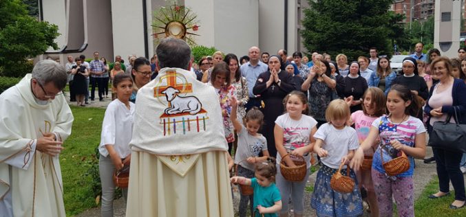 Во Скопје прославен празникот на Евхаристијата