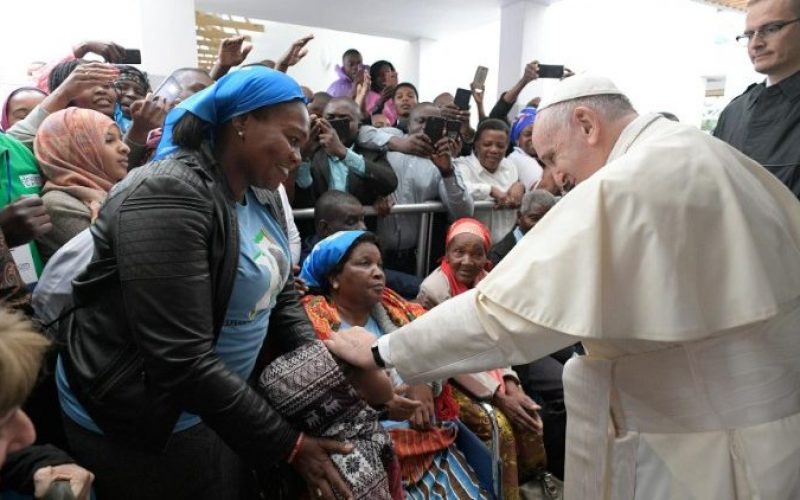 Мозамбик: Папата го посети здравствениот центар Зимпето