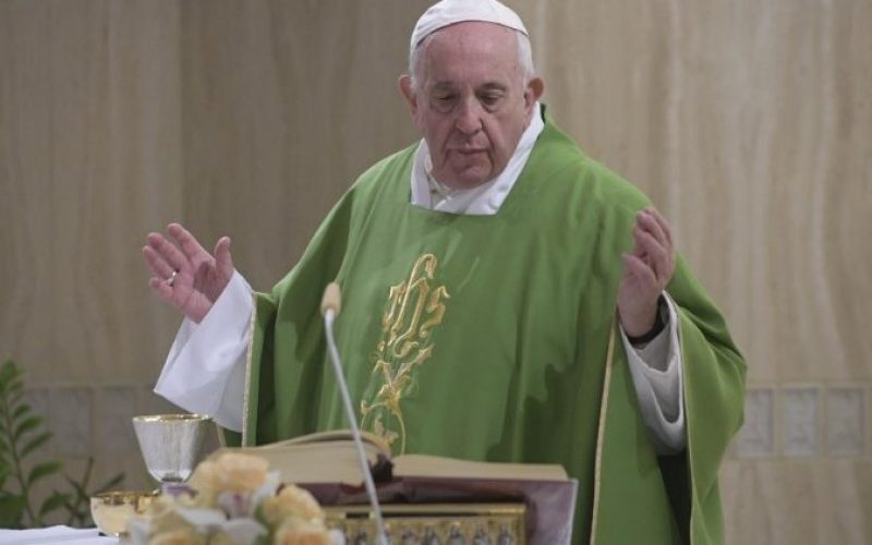 Папата Фрањо: Кога Божјото Слово доаѓа во срцето се создава славење