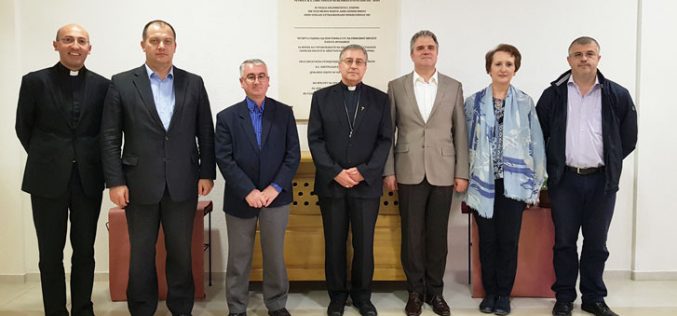 Бискупот Стојанов го прими деканот на Католичкиот богословски факултет од Загреб