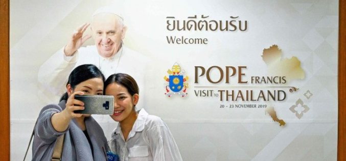 Тајланд и Јапонија со радост го очекуваат доаѓањето на Папата