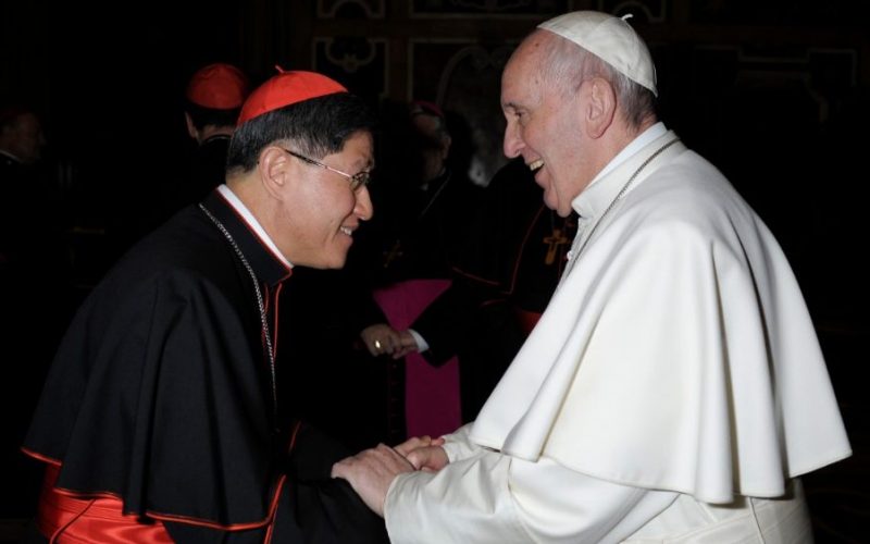 Папата го именува кардинал Тагле за префект на Конгрегацијата за евангелизација на народите
