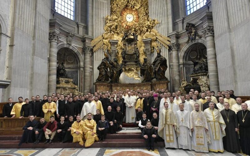 Папата се сретна со поклоници од епархијата Мукачево – Украина