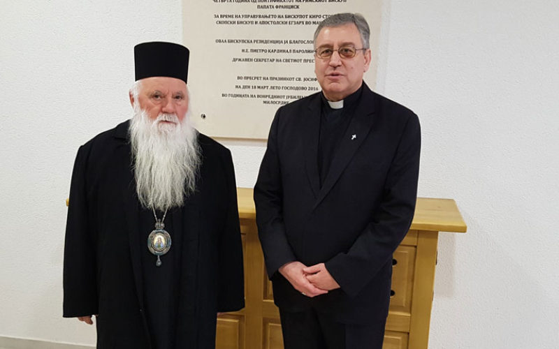 Бискупот Киро се сретна со митрополитот Дебарско – кичевски г. Тимотеј