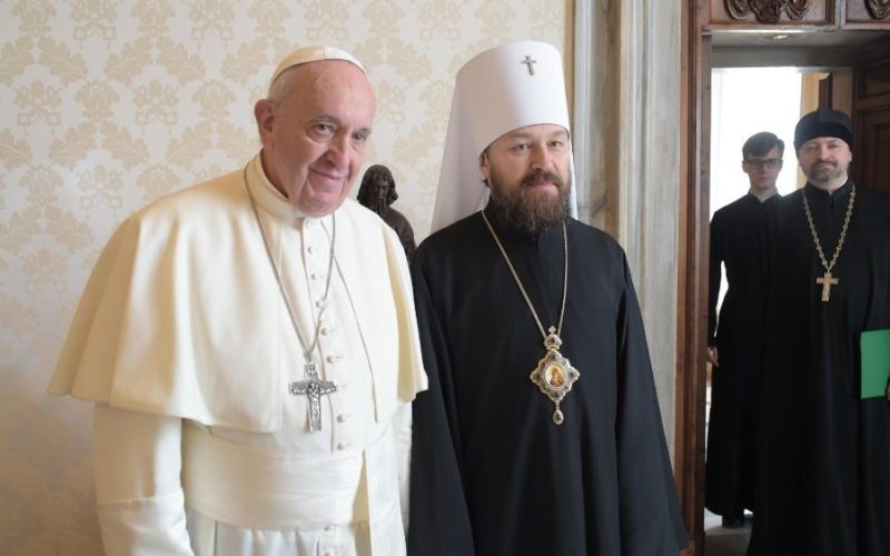 Папата го прими митрополитот Иларион