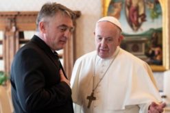 Папата го прими претседателот на Претседателството на Босна и Херцеговина, Комшиќ