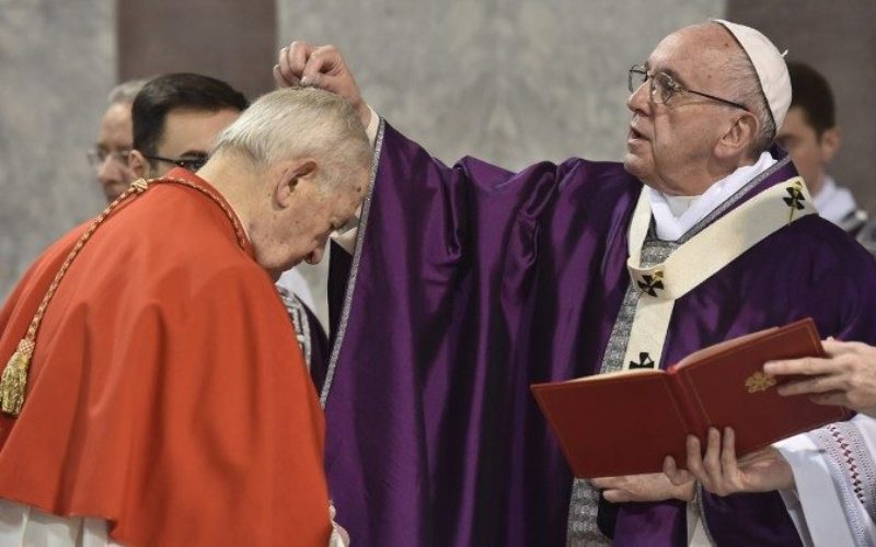 Папата на Пепелница: Великиот пост е време на оздравување