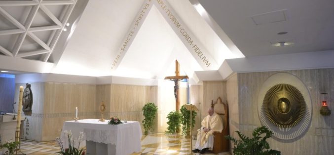Папата Фрањо: Да дозволиме Господ да нè утешува