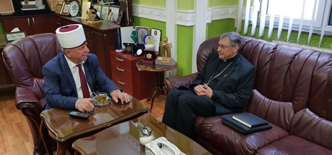 Честитка на епископот Стојанов до поглаварот на ИВЗ г-дин Реџепи по повод празникот Рамазан Бајрам