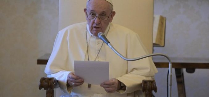 На Генералната аудиенција Папата зборуваше за раните од пандемијата