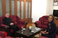 Бискупот Стојанов ја прими новоименуваната амбасадорка на Македoнија во Светиот Престол