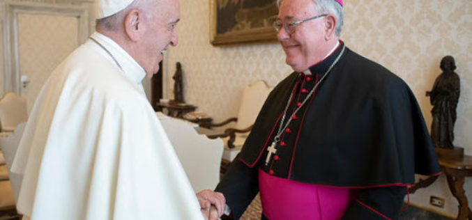 Папата го прими кардинал Холерих