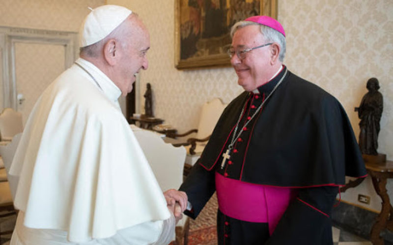 Папата го прими кардинал Холерих